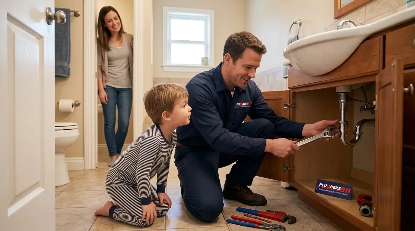 Licensed plumber at work in Villa Park, IL